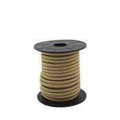 Carrete de cable textil 10 m liso 2 X 0,75 mm marron claro