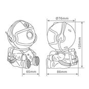 Luz de noche proyector "Astronauta"