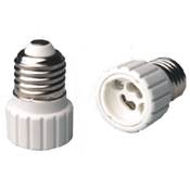 Portalámparas adaptador de E27 A GU10