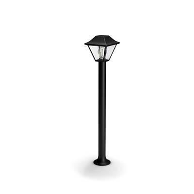 Lámpara de pie exterior "Alpenglow" negro