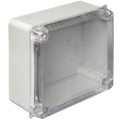 CAJA ESTANCA TAPA TRANSPARENTE SIN CONOS 160 X 135