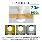Ventilador techo Arce 3 aspas
