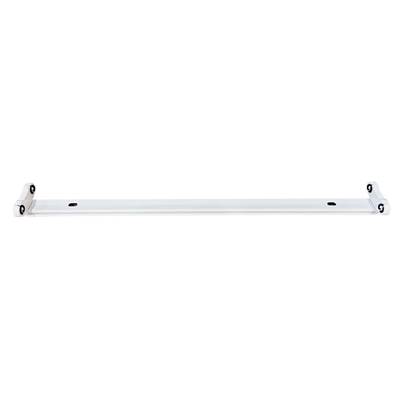 Regleta industrial para 2 tubos led extraplana 120 cm