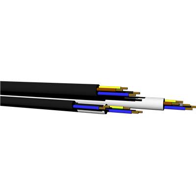 Cable manguera 3X1 mm negro en carrete