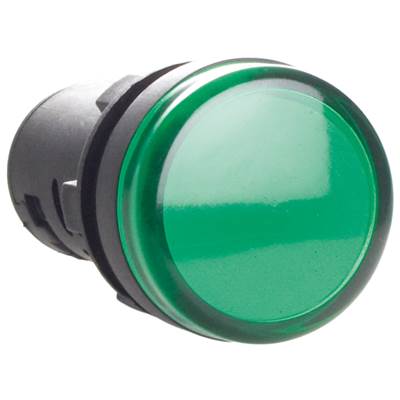 INDICADOR LUMINOSO LED VERDE.