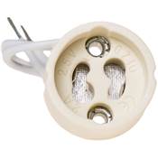 Portalámparas de cerámica 2A 250V con casquillo GZ10