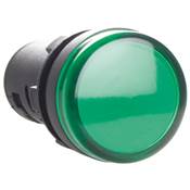 INDICADOR LUMINOSO LED VERDE.