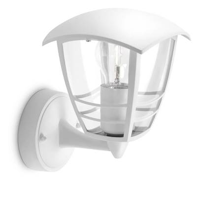 Aplique exterior farol "Creek" blanco