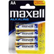 Caja 12 blister 4 pilas LR-06 (AA) alcalina "Maxell"