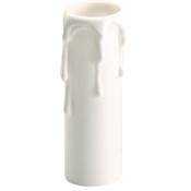 Funda vela mediana E-14 blanco