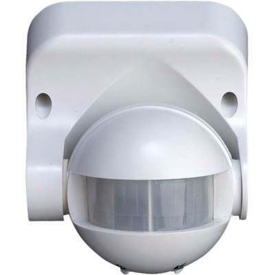 Detector de movimientos infrarrojos blanco