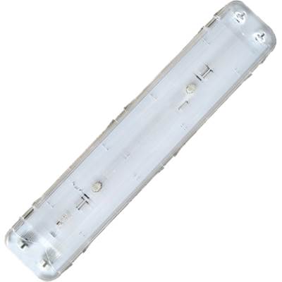 REGLETA ESTANCA IP-65 DOBLE PARA LED 60 CM