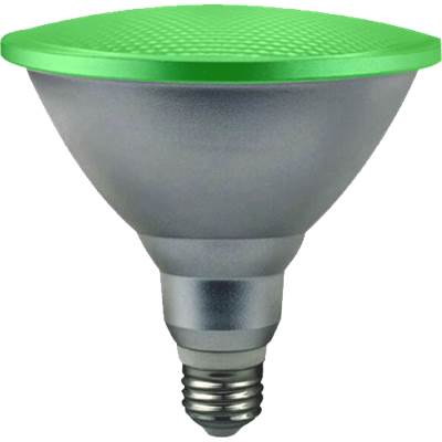 BOMBILLA LED PAR-38 9W VERDE