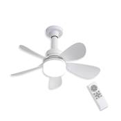 Mini ventilador techo "Storm" blanco