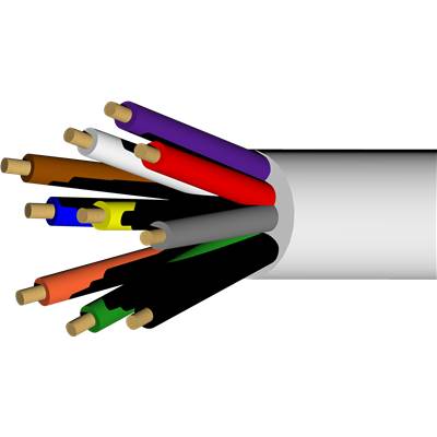 Cable de intercomunicación con funda 12 hilos mm -