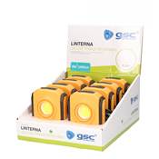 Linterna de trabajo led cob con asa - Caja expositora