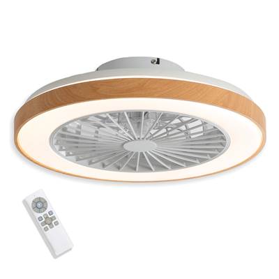 Ventilador techo "Wind" blanco - madera