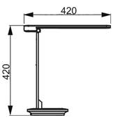 Flexo sobremesa "Sword"