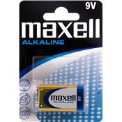 Caja 12 blister 1 pila 9V (6LF22) alcalina "Maxell"