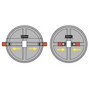 Down-light Ø corte ajustable 20 W 6500ºK