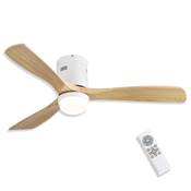 Ventilador techo Wood 3 aspas madera