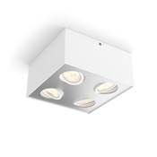 Foco "Box" led 4 X 4,5 W blanco