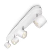 Foco "Star" led 4 X 4,5 W blanco