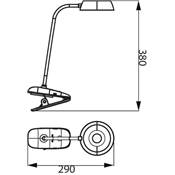 Pinza flexo "Donutclip" rosa