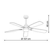 Ventilador techo Forest 5 aspas