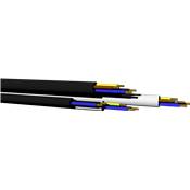 Cable acrílico 0,6-1kV 5X2,5 mm negro