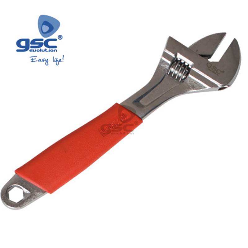 Llave Inglesa De 200 Mm - Mango Metálico, Para Reparaciones Y Bricolaje En Casa