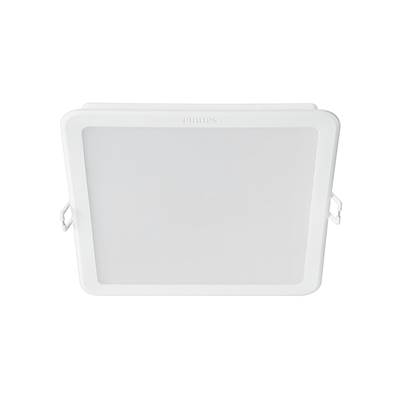 Down-light cuadrado "Meson" blanco 17 W 4000ºK 165X165