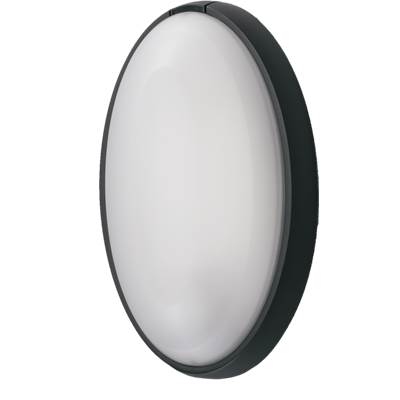 APLIQUE PARED 7400 OVAL NEGRO