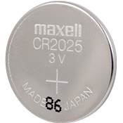 Caja 10 blister 1 pila CR2025 litio "Maxell"