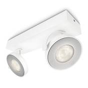 Foco "Clockwork" led 2 X 4,5 W blanco