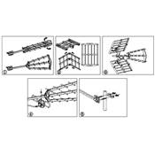 ANTENA EXTERIOR PARA TDT 38 ELEMENTOS