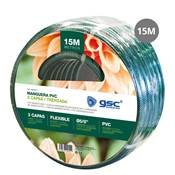 Manguera pvc 15m Ø5/8"(15 mm) 3 capas antitorsión