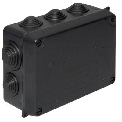 CAJA ESTANCA NEGRA 153 X 110 10 CONOS