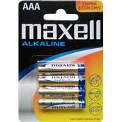 Caja 12 blister 4 pilas LR-03 (AAA) alcalina "Maxell"