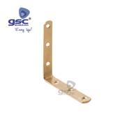 ANGULO RECTO DE REFUERZO 100X100X18MM BRICOMATADO