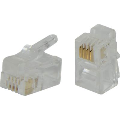 CONECTOR MODULAR 4 VIAS ESTRECHO