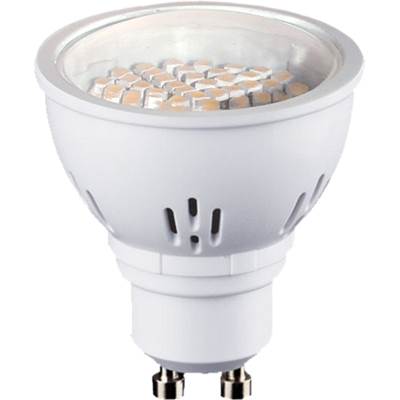 BOMBILLA 60 LEDS SMD 3 W GU-10 110º 3000ºK